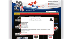 Desktop Screenshot of mogauto.hu